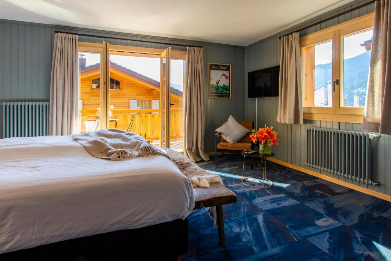Shed Hotel Verbier Eksteriør billede