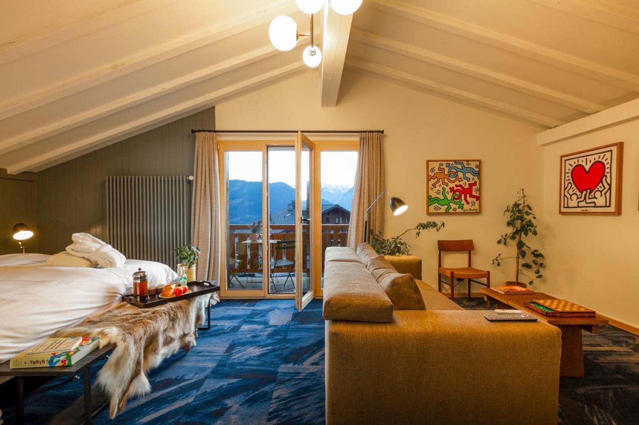 Shed Hotel Verbier Eksteriør billede