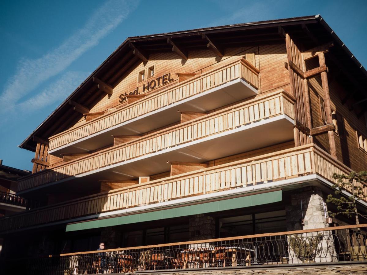 Shed Hotel Verbier Eksteriør billede